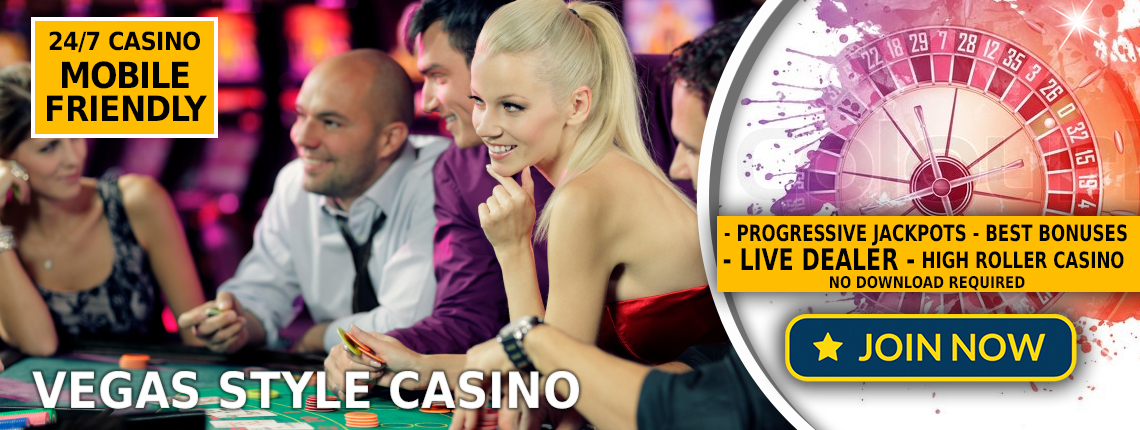 Join Now - Vegas Style Casino